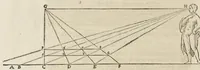 An illustration from Le due regole della prospettiua prattica (1682)