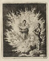 Picture 18 of 26 from Jezus en de Ziel : een geestelyke Spiegel voor't gemoed, bestaande in veertig aangenaame en stichtelyke Zinnebeelde : vervat in drie deelen (1722), leaf 118