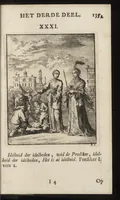 Picture 21 of 26 from Jezus en de Ziel : een geestelyke Spiegel voor't gemoed, bestaande in veertig aangenaame en stichtelyke Zinnebeelde : vervat in drie deelen (1722), leaf 140