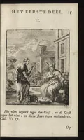 Picture 3 of 26 from Jezus en de Ziel : een geestelyke Spiegel voor't gemoed, bestaande in veertig aangenaame en stichtelyke Zinnebeelde : vervat in drie deelen (1722), leaf 20