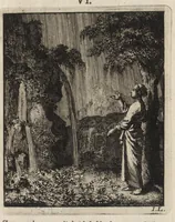 Picture 6 of 26 from Jezus en de Ziel : een geestelyke Spiegel voor't gemoed, bestaande in veertig aangenaame en stichtelyke Zinnebeelde : vervat in drie deelen (1722), leaf 36