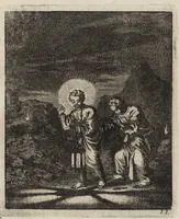 Picture 11 of 26 from Jezus en de Ziel : een geestelyke Spiegel voor't gemoed, bestaande in veertig aangenaame en stichtelyke Zinnebeelde : vervat in drie deelen (1722), leaf 60