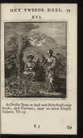 Picture 12 of 26 from Jezus en de Ziel : een geestelyke Spiegel voor't gemoed, bestaande in veertig aangenaame en stichtelyke Zinnebeelde : vervat in drie deelen (1722), leaf 78