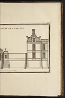 Picture 21 of 24 from Maniere de bien bastir pour toutes sortes de personnes. Contenant les moyens d'elever des bastimens de toutes grandeurs, d'y faire tous les ornemens, commoditez & détachemens qui s'y peuvent souhaiter. Ensemble des desseins pour bastir regulierement sur toute sorte de place (1681), leaf 196