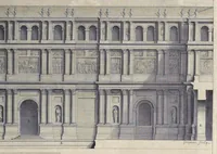 Picture 34 of 57 from Les dix livres d'architecture de Vitruve : corrigez et traduits nouvellement en françois, avec des notes & des figures (1684), leaf 202