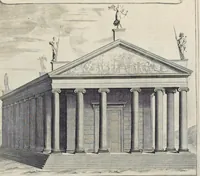 Picture 11 of 57 from Les dix livres d'architecture de Vitruve : corrigez et traduits nouvellement en françois, avec des notes & des figures (1684), leaf 90