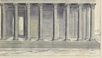 An illustration from Les dix livres d'architecture de Vitruve : corrigez et traduits nouvellement en françois, avec des notes & des figures (1684)