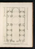 Picture 33 of 40 from Insignium Romae templorum prospectus exteriores interioresque a celebrioribus architectis inventi : nunc tandem suis cum plantis ac mensuris a Io. Iacobo de Rubeis Romano suis typis in lucem editi ad aedem Pacis : cum privilegio Summi Pontificis, anno MDCLXXXIII (1683), leaf 128