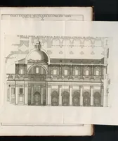Picture 19 of 40 from Insignium Romae templorum prospectus exteriores interioresque a celebrioribus architectis inventi : nunc tandem suis cum plantis ac mensuris a Io. Iacobo de Rubeis Romano suis typis in lucem editi ad aedem Pacis : cum privilegio Summi Pontificis, anno MDCLXXXIII (1683), leaf 76
