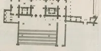 Picture 1 of 40 from Insignium Romae templorum prospectus exteriores interioresque a celebrioribus architectis inventi : nunc tandem suis cum plantis ac mensuris a Io. Iacobo de Rubeis Romano suis typis in lucem editi ad aedem Pacis : cum privilegio Summi Pontificis, anno MDCLXXXIII (1683), leaf 8