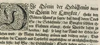 An illustration from Die uber alle Tugende triumphirende Tugend der Beständigkeit : wie dieselbe bey Anwesenheit verschiedener hoch-fürstlich, fürstlich- und gräflicher Personen den __ Februarii, 1684, auf dem ChurPfältzischen Residentz-Schlosz zu Heydelberg vorgestellet und praesentiret worden (1684)