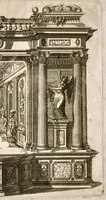 Picture 30 of 33 from Die uber alle Tugende triumphirende Tugend der Beständigkeit : wie dieselbe bey Anwesenheit verschiedener hoch-fürstlich, fürstlich- und gräflicher Personen den __ Februarii, 1684, auf dem ChurPfältzischen Residentz-Schlosz zu Heydelberg vorgestellet und praesentiret worden (1684), leaf 120