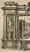 Picture 8 of 33 from Die uber alle Tugende triumphirende Tugend der Beständigkeit : wie dieselbe bey Anwesenheit verschiedener hoch-fürstlich, fürstlich- und gräflicher Personen den __ Februarii, 1684, auf dem ChurPfältzischen Residentz-Schlosz zu Heydelberg vorgestellet und praesentiret worden (1684), leaf 19