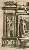 Picture 13 of 33 from Die uber alle Tugende triumphirende Tugend der Beständigkeit : wie dieselbe bey Anwesenheit verschiedener hoch-fürstlich, fürstlich- und gräflicher Personen den __ Februarii, 1684, auf dem ChurPfältzischen Residentz-Schlosz zu Heydelberg vorgestellet und praesentiret worden (1684), leaf 37