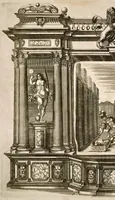 Picture 20 of 33 from Die uber alle Tugende triumphirende Tugend der Beständigkeit : wie dieselbe bey Anwesenheit verschiedener hoch-fürstlich, fürstlich- und gräflicher Personen den __ Februarii, 1684, auf dem ChurPfältzischen Residentz-Schlosz zu Heydelberg vorgestellet und praesentiret worden (1684), leaf 83