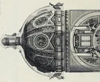 Picture 22 of 35 from Altaria et sacella varia templorum Romae : a celeberrimis quondam architectis structa, quibus sistuntur singulorum orthographia exterior scenographia, ichnographia cum additis ubique mensuris (1690), leaf 103