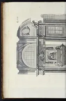 Picture 4 of 35 from Altaria et sacella varia templorum Romae : a celeberrimis quondam architectis structa, quibus sistuntur singulorum orthographia exterior scenographia, ichnographia cum additis ubique mensuris (1690), leaf 27
