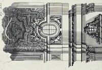 Picture 9 of 35 from Altaria et sacella varia templorum Romae : a celeberrimis quondam architectis structa, quibus sistuntur singulorum orthographia exterior scenographia, ichnographia cum additis ubique mensuris (1690), leaf 47