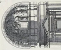 Picture 10 of 35 from Altaria et sacella varia templorum Romae : a celeberrimis quondam architectis structa, quibus sistuntur singulorum orthographia exterior scenographia, ichnographia cum additis ubique mensuris (1690), leaf 51