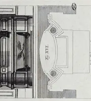 Picture 13 of 35 from Altaria et sacella varia templorum Romae : a celeberrimis quondam architectis structa, quibus sistuntur singulorum orthographia exterior scenographia, ichnographia cum additis ubique mensuris (1690), leaf 64