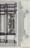 Picture 19 of 35 from Altaria et sacella varia templorum Romae : a celeberrimis quondam architectis structa, quibus sistuntur singulorum orthographia exterior scenographia, ichnographia cum additis ubique mensuris (1690), leaf 92
