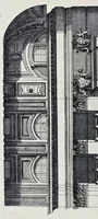 Picture 21 of 35 from Altaria et sacella varia templorum Romae : a celeberrimis quondam architectis structa, quibus sistuntur singulorum orthographia exterior scenographia, ichnographia cum additis ubique mensuris (1690), leaf 99