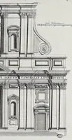 Picture 10 of 26 from Insignium Romae templorum prospectus exteriores et interiores, a celebrioribus architectis inuenti : nunc tandem suis cum plantis ac mensuris septuaginta tribus figuris aeri incisis, in luce[m] editi (1690), leaf 104