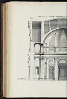 Picture 21 of 26 from Insignium Romae templorum prospectus exteriores et interiores, a celebrioribus architectis inuenti : nunc tandem suis cum plantis ac mensuris septuaginta tribus figuris aeri incisis, in luce[m] editi (1690), leaf 233