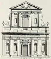 Picture 25 of 26 from Insignium Romae templorum prospectus exteriores et interiores, a celebrioribus architectis inuenti : nunc tandem suis cum plantis ac mensuris septuaginta tribus figuris aeri incisis, in luce[m] editi (1690), leaf 269