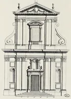 Picture 26 of 26 from Insignium Romae templorum prospectus exteriores et interiores, a celebrioribus architectis inuenti : nunc tandem suis cum plantis ac mensuris septuaginta tribus figuris aeri incisis, in luce[m] editi (1690), leaf 273