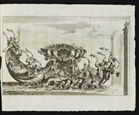 An illustration from La Fedeltà consolata dalla Speranza : serenata consecrata al merito sublime delle nobillissime dame dell' Adria (1685)