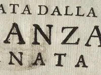 Picture 2 of 4 from La Fedeltà consolata dalla Speranza : serenata consecrata al merito sublime delle nobillissime dame dell' Adria (1685), leaf 6