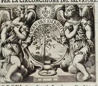 Picture 4 of 43 from Simboli festiui : per le solennità principali di Christo nostro signore, della Beata Vergine Maria, degl'apostoli, e d'altri santi, che frà l'anno da chiesa santa di suo precetto si celebrano (1698), leaf 24