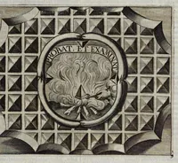 Picture 30 of 43 from Simboli festiui : per le solennità principali di Christo nostro signore, della Beata Vergine Maria, degl'apostoli, e d'altri santi, che frà l'anno da chiesa santa di suo precetto si celebrano (1698), leaf 282