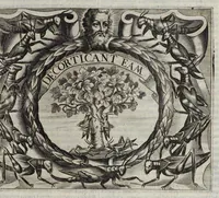 Picture 32 of 43 from Simboli festiui : per le solennità principali di Christo nostro signore, della Beata Vergine Maria, degl'apostoli, e d'altri santi, che frà l'anno da chiesa santa di suo precetto si celebrano (1698), leaf 306