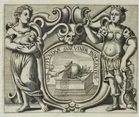 Picture 40 of 43 from Simboli festiui : per le solennità principali di Christo nostro signore, della Beata Vergine Maria, degl'apostoli, e d'altri santi, che frà l'anno da chiesa santa di suo precetto si celebrano (1698), leaf 479