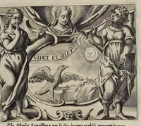 Picture 10 of 43 from Simboli festiui : per le solennità principali di Christo nostro signore, della Beata Vergine Maria, degl'apostoli, e d'altri santi, che frà l'anno da chiesa santa di suo precetto si celebrano (1698), leaf 78