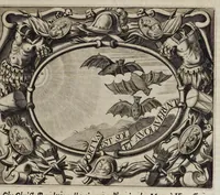 Picture 12 of 43 from Simboli festiui : per le solennità principali di Christo nostro signore, della Beata Vergine Maria, degl'apostoli, e d'altri santi, che frà l'anno da chiesa santa di suo precetto si celebrano (1698), leaf 90