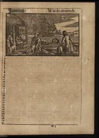 Picture 6 of 15 from Comptoir almanach, op 't jaar onses heeren Jesu Christi M.DC.LXXXX. na de nieuwe en oude-stijl : voorsien met de jaar-marckten, paarde, beeste, en leer-markten : alsmede de vacantien voor den hove van Hollant in 'sGravenhage, Uptrecht, Vrieslant, Amsterdam, &c. : ook op wat uur de post-wagens, treck-schupten en boodens moeten afvaren : noch zijn hier in gesteldt de dagelijckse uuren van des maens op en ondergang, alsmede op wat uur en plaets het met de nieuwe en volle maen hoog en laeg water is (1690), leaf 40