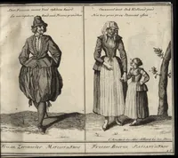 An illustration from Hollandse dorpelingen, enz. = Paisans d'Hollande &c (1713)