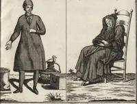 Picture 5 of 20 from Hollandse dorpelingen, enz. = Paisans d'Hollande &c (1713), leaf 14