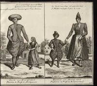 An illustration from Hollandse dorpelingen, enz. = Paisans d'Hollande &c (1713)