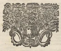 An illustration from Catalogus, sive, Recensio specialis omnium codicum manuscriptorum Graecorum, nec non linguarum orientalium, augustissimae Bibliothecae Caesareae Vindobonensis (1690)