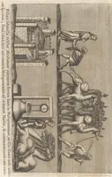 An illustration from Catalogus, sive, Recensio specialis omnium codicum manuscriptorum Graecorum, nec non linguarum orientalium, augustissimae Bibliothecae Caesareae Vindobonensis (1690)