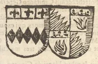 An illustration from Arbor genealogica gentis de Cignano, quam merito ac virtuti D. Caroli per lineam rectam eodem ex stipite descendentis (1687)