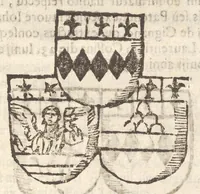 An illustration from Arbor genealogica gentis de Cignano, quam merito ac virtuti D. Caroli per lineam rectam eodem ex stipite descendentis (1687)