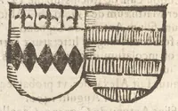 An illustration from Arbor genealogica gentis de Cignano, quam merito ac virtuti D. Caroli per lineam rectam eodem ex stipite descendentis (1687)