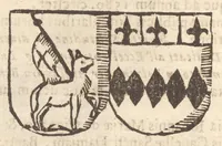 An illustration from Arbor genealogica gentis de Cignano, quam merito ac virtuti D. Caroli per lineam rectam eodem ex stipite descendentis (1687)