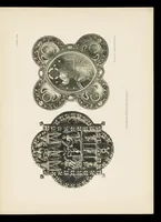An illustration from Kunstschätze des Aachener Kaiserdomes : Werke der Goldschmiedekunst, Elfenbeinschnitzerei und Textilkunst (1904)