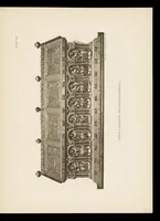 An illustration from Kunstschätze des Aachener Kaiserdomes : Werke der Goldschmiedekunst, Elfenbeinschnitzerei und Textilkunst (1904)